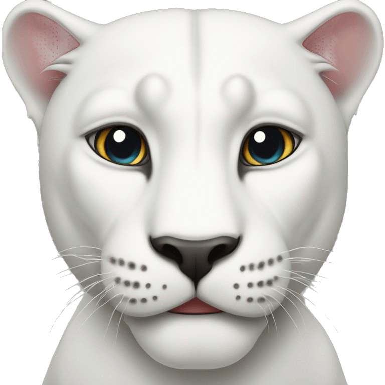 WHITE PANTHER emoji