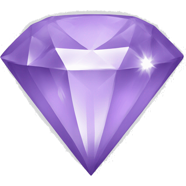 light purple diamond emoji