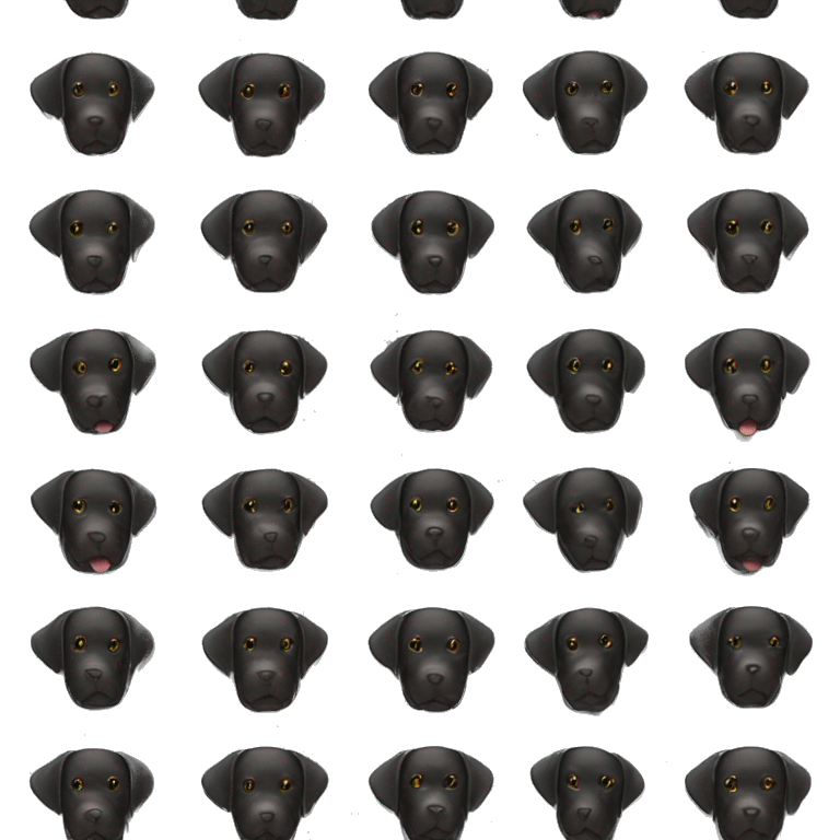 black labrador retriever dummy  emoji