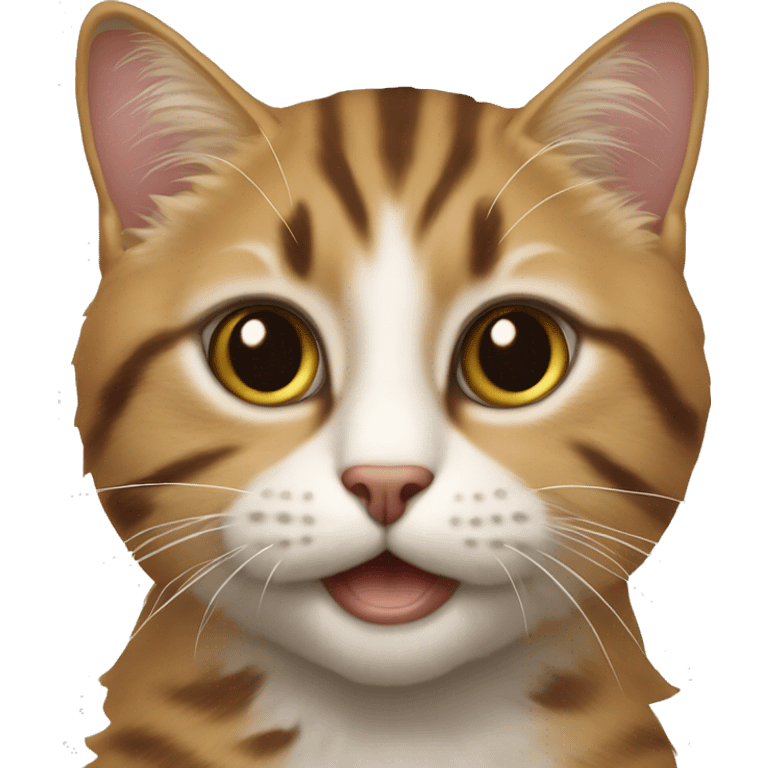 Кофе с корицей в лапах у кота  emoji