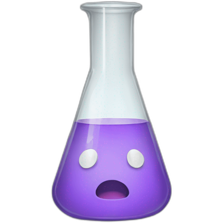 Lab beaker emoji