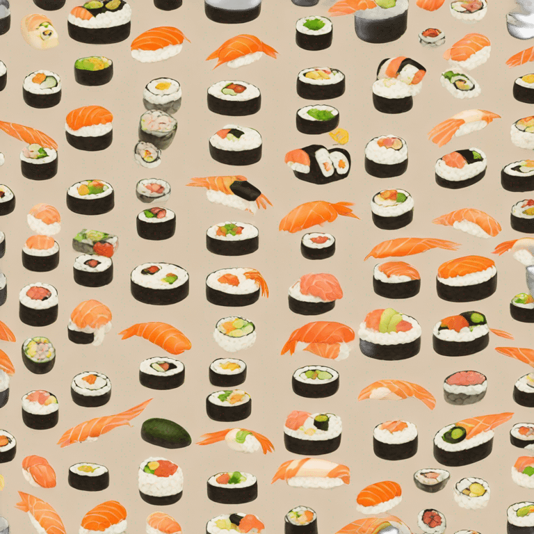 sushi installation emoji