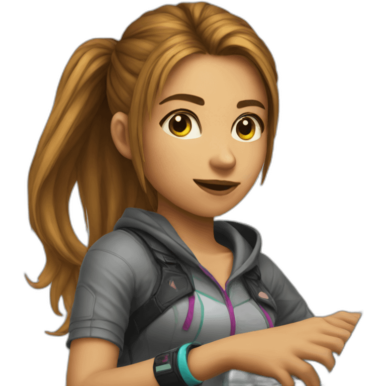 girl gamer emoji