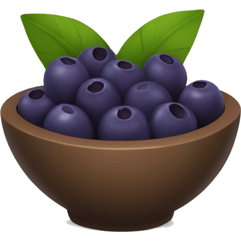 acai fruit bowl  emoji