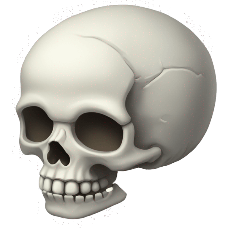 Skull sleepsleeping emoji