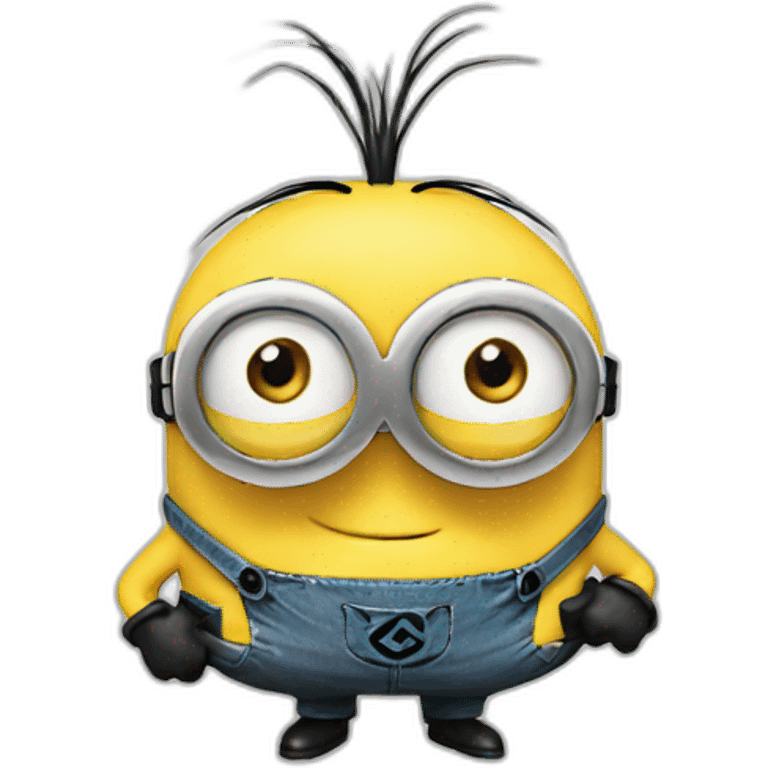 Minions happy emoji