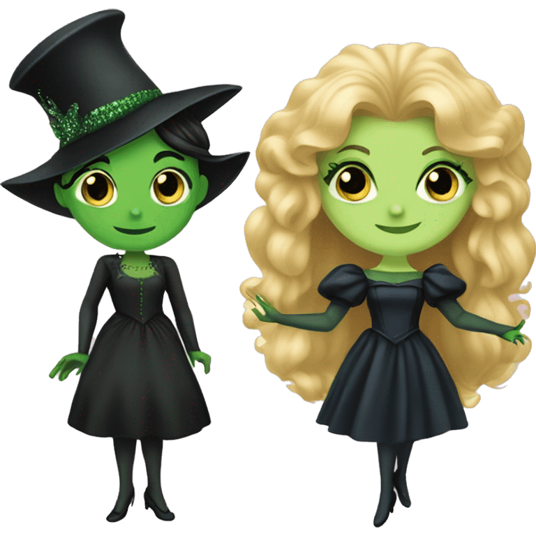 glinda and elphaba emoji