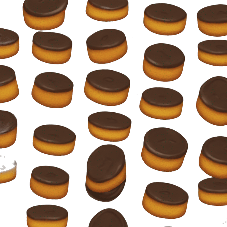 Jaffa cake emoji