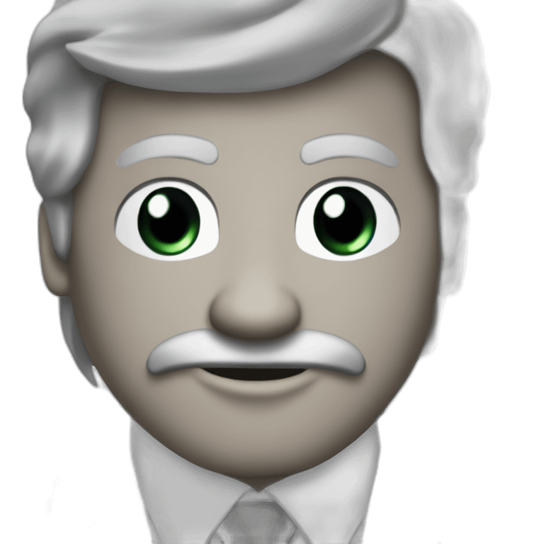 Posh-man-with-gray-suit-and-monopoly-money emoji