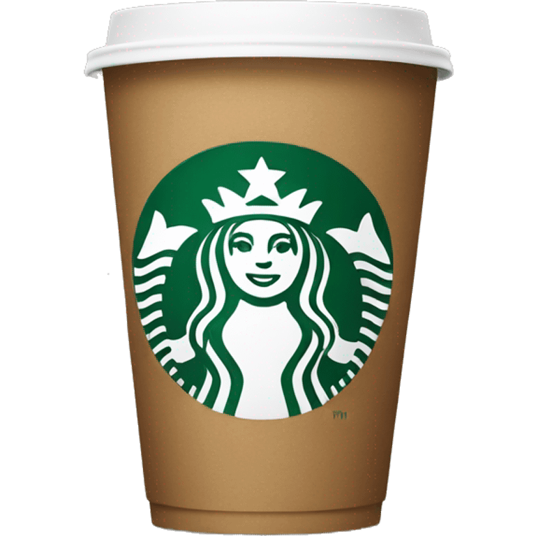 Starbucks coffee cup emoji