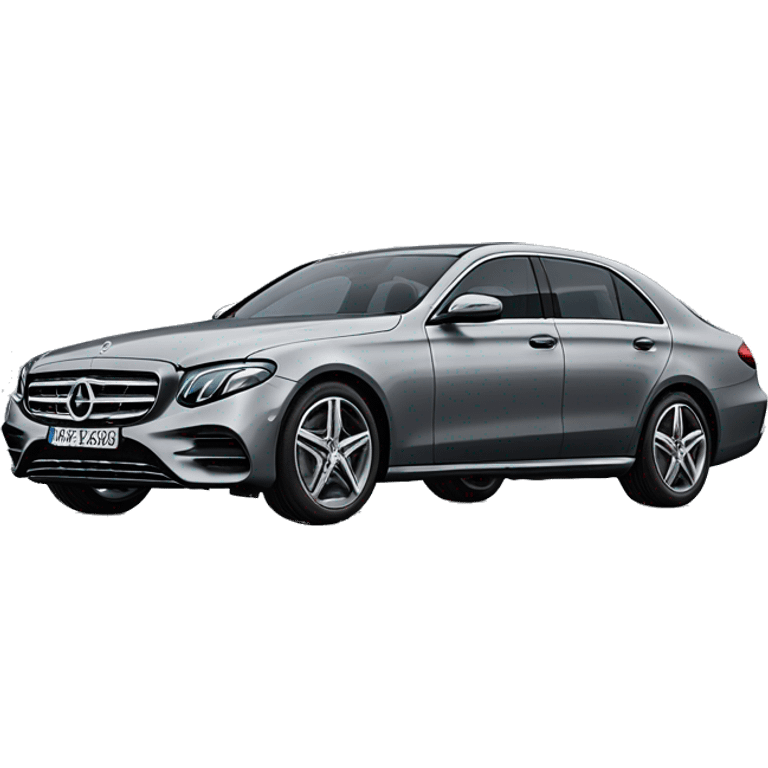 Mercedes Benz E 2019 selenite Grey colour side view emoji