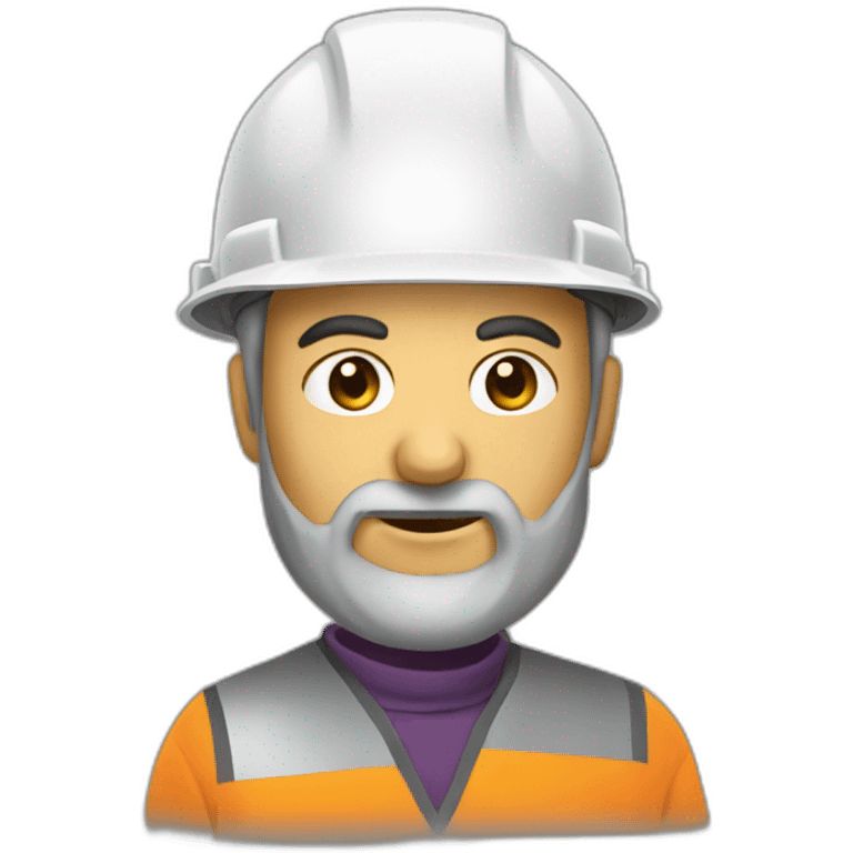 Igllo en construction emoji