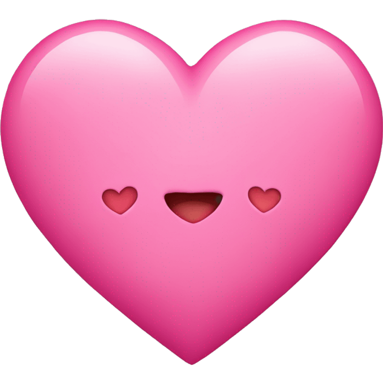 Pink heart with little hearts around it emoji