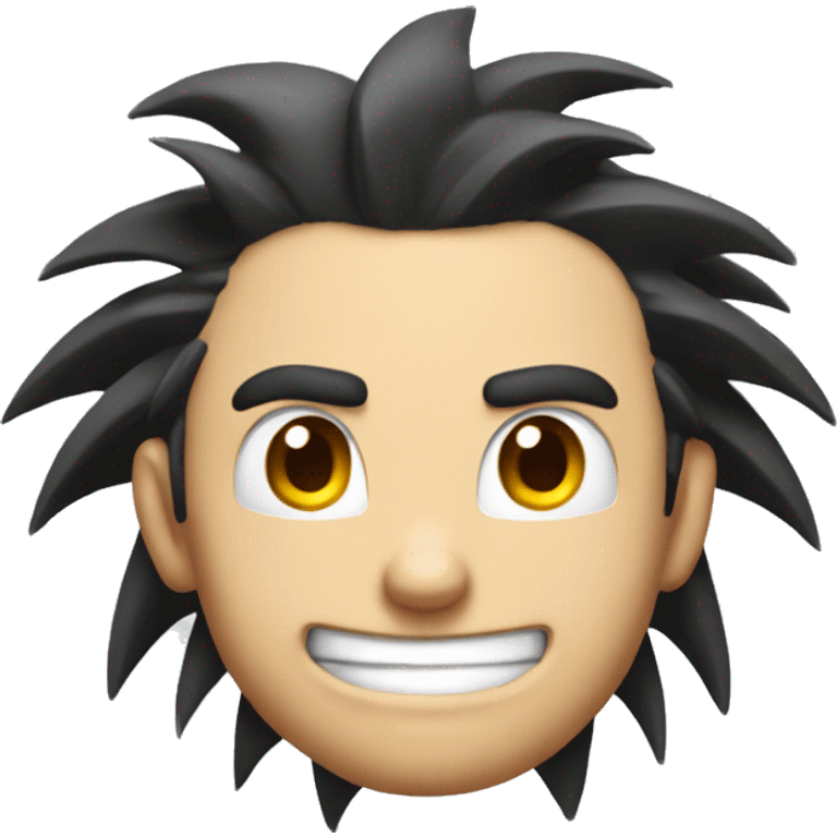 Sonic cabelo arrepiado emoji