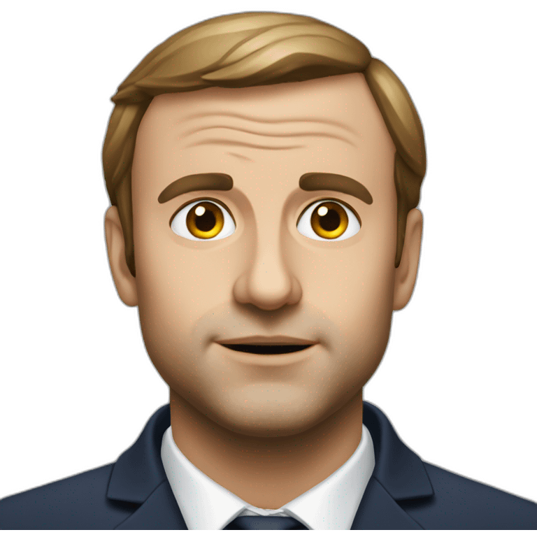 macron ahego face emoji