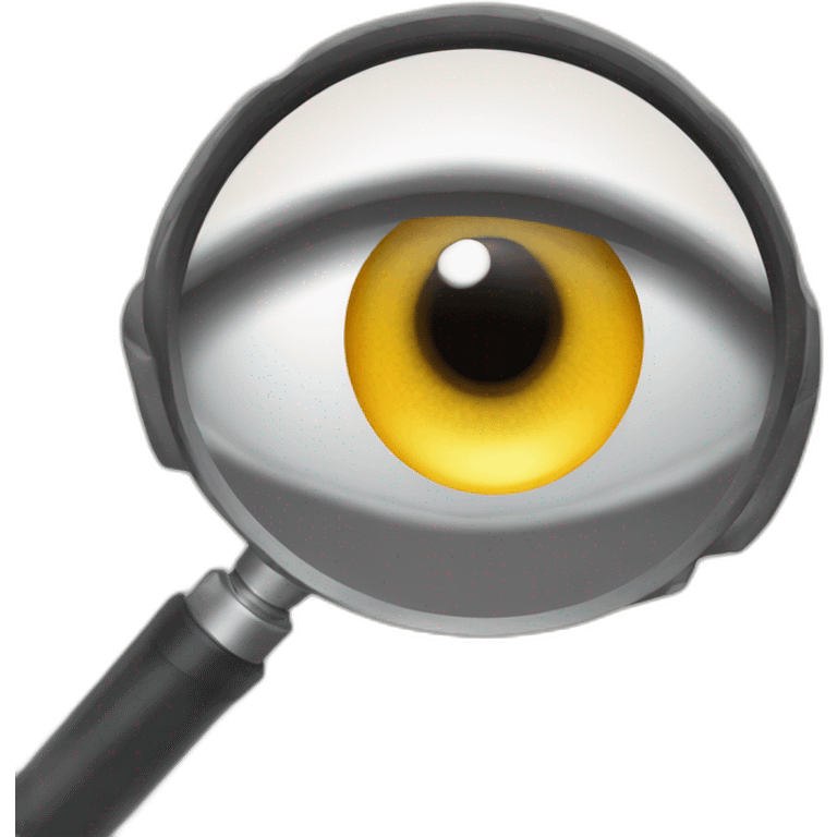 eye-with-magnifier emoji