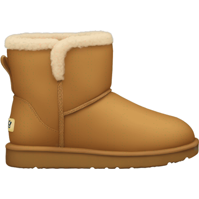 tan mini ugg boots emoji