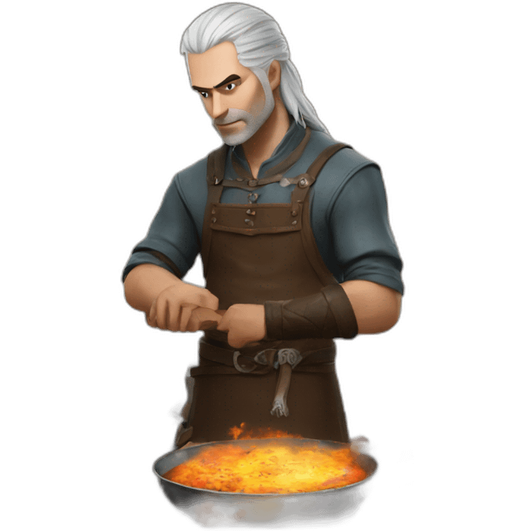 The witcher cooking emoji