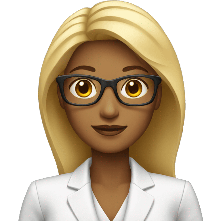 business woman with laptop emoji