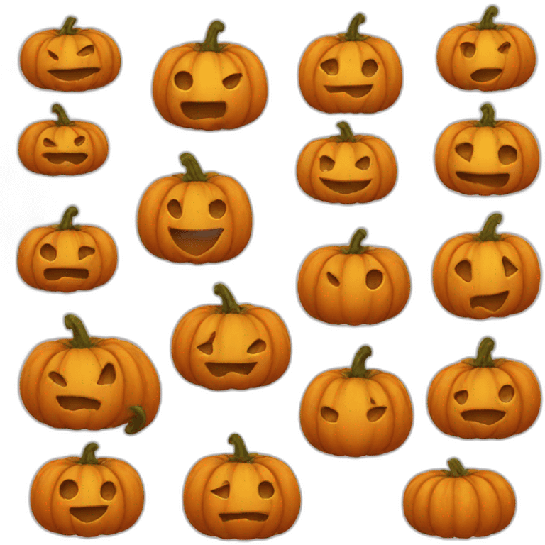 sexy pumpkin emoji