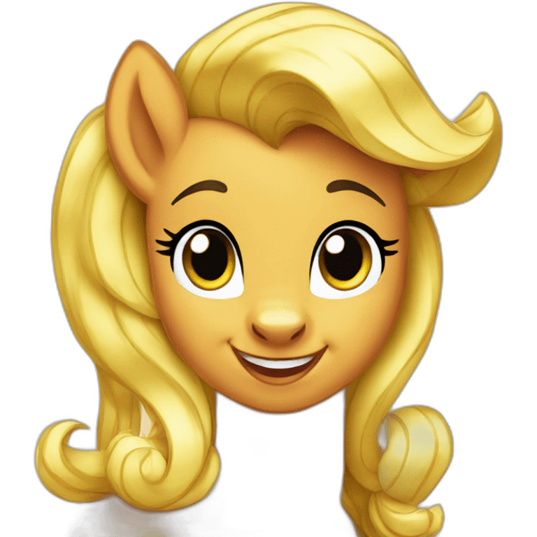 Applejack my little pony emoji