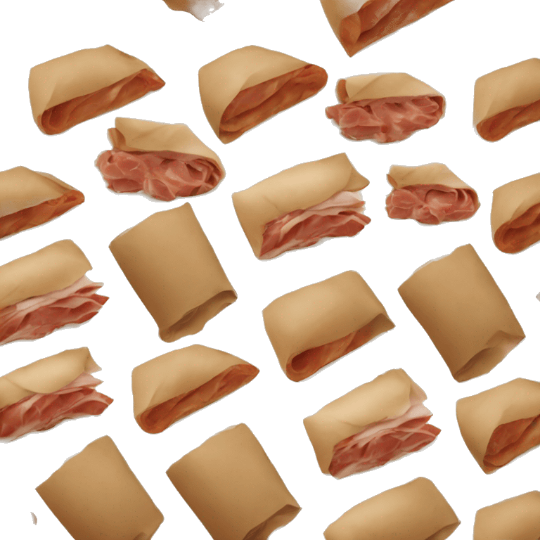 turkey deli meat wrap emoji