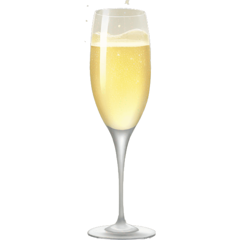 Champagne with stars  emoji