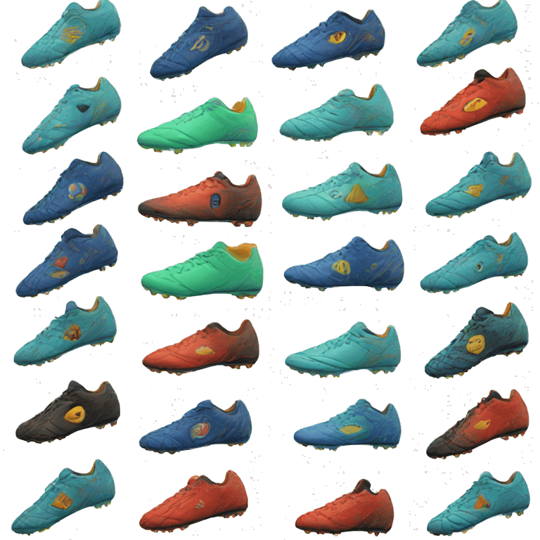 Soccer shoes emoji