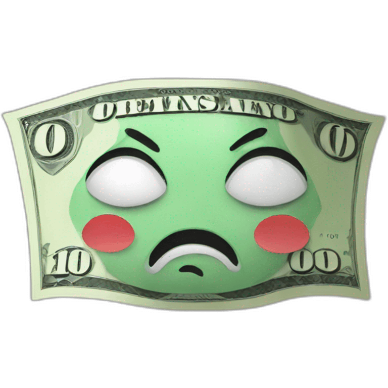 crying money emoji