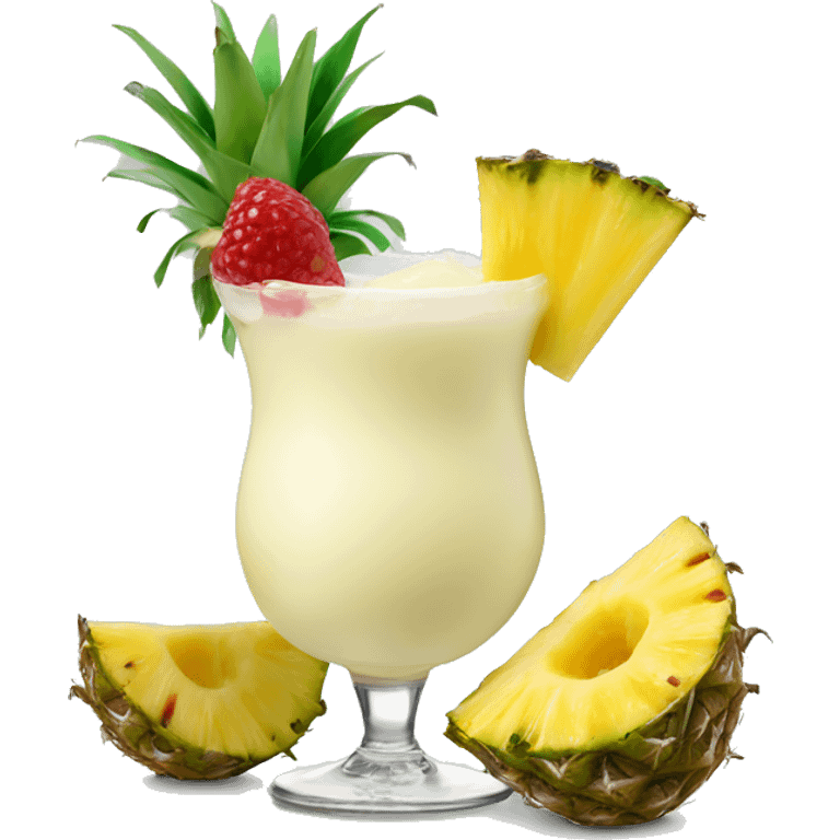 piña colada emoji