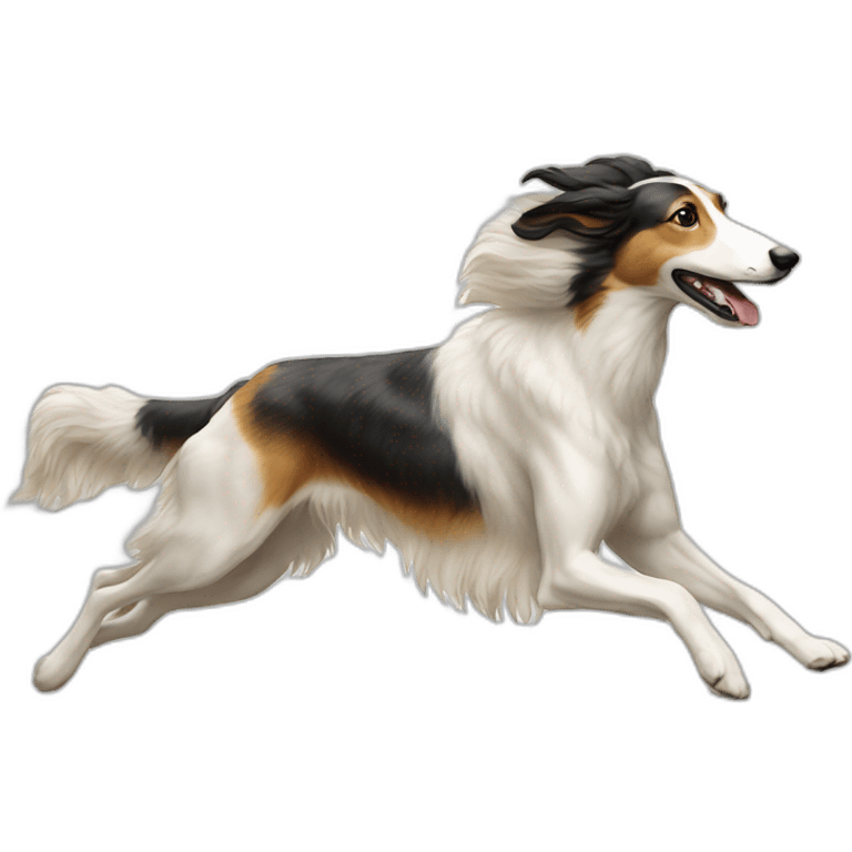 running borzoi emoji