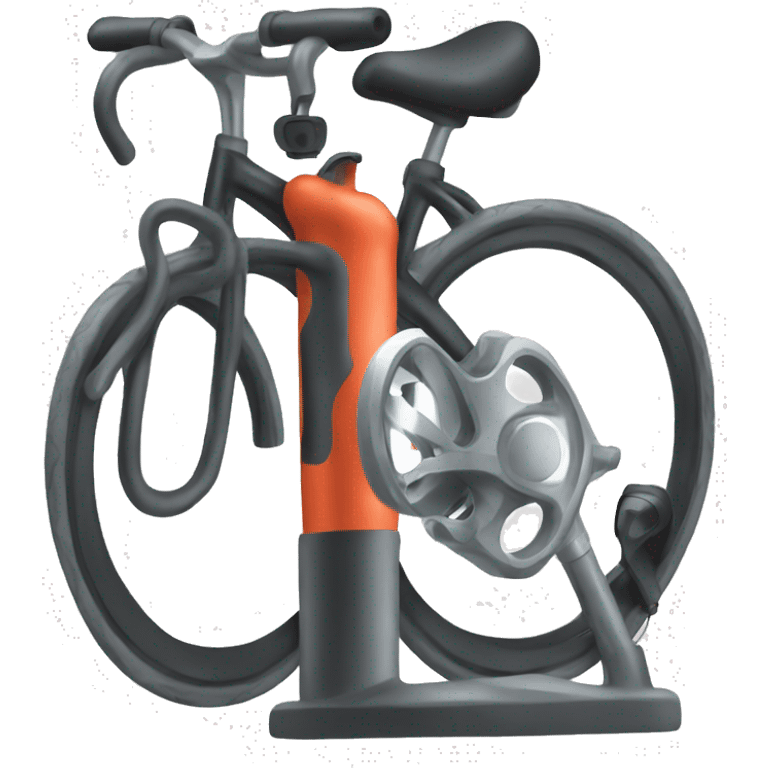 Bike pump emoji