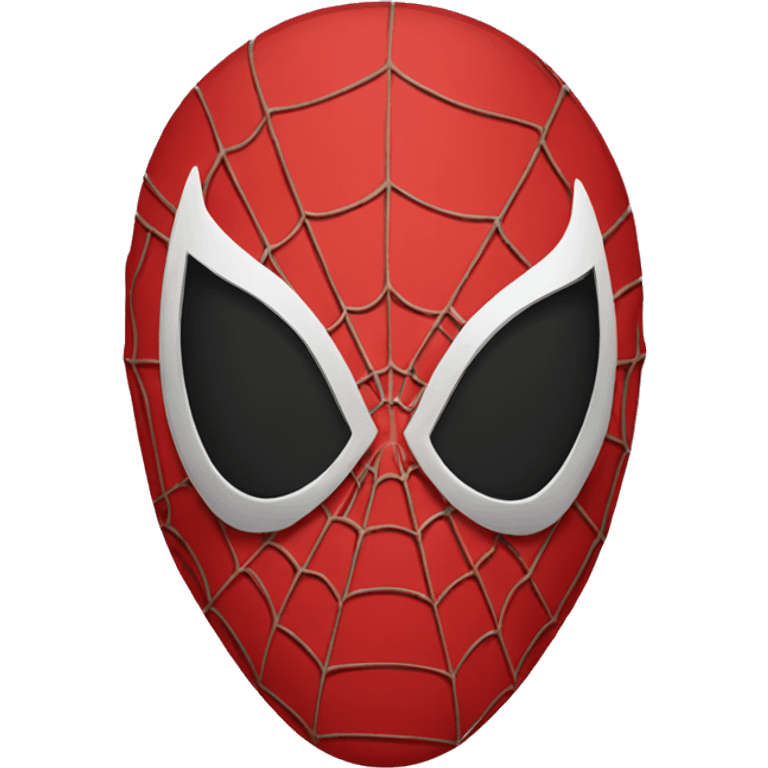 Spiderman mask emoji