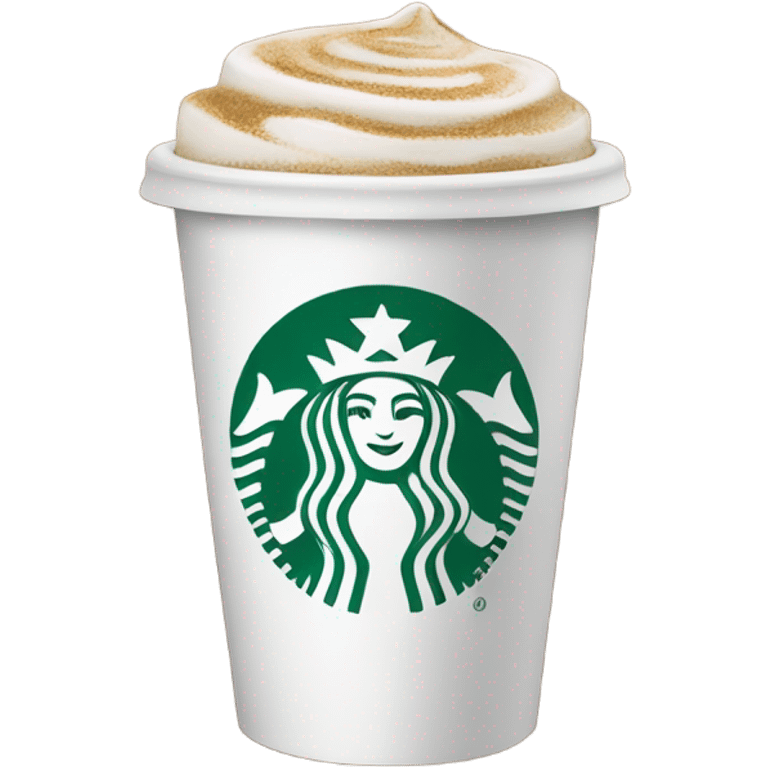 Cup of Starbucks coffee  emoji