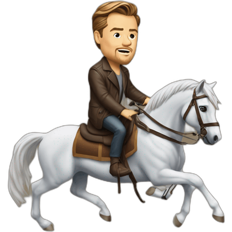 leonardo-dicaprio-riding-matt-damon emoji