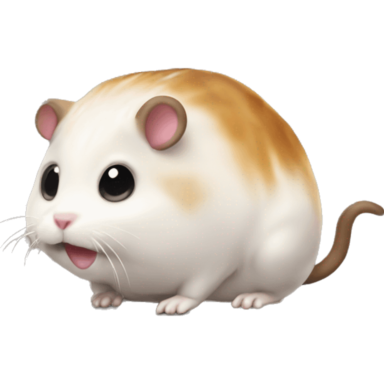 Poop monster hamster emoji