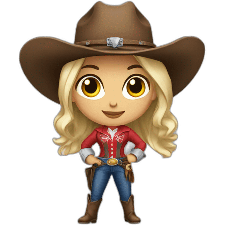 Cowboy girl Patriots emoji