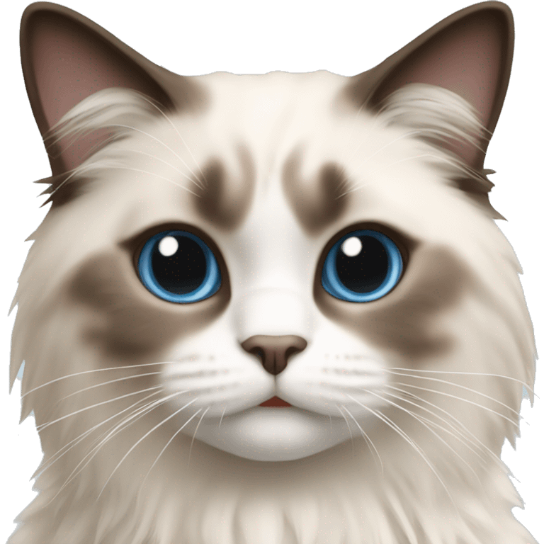 Ragdoll cat emoji