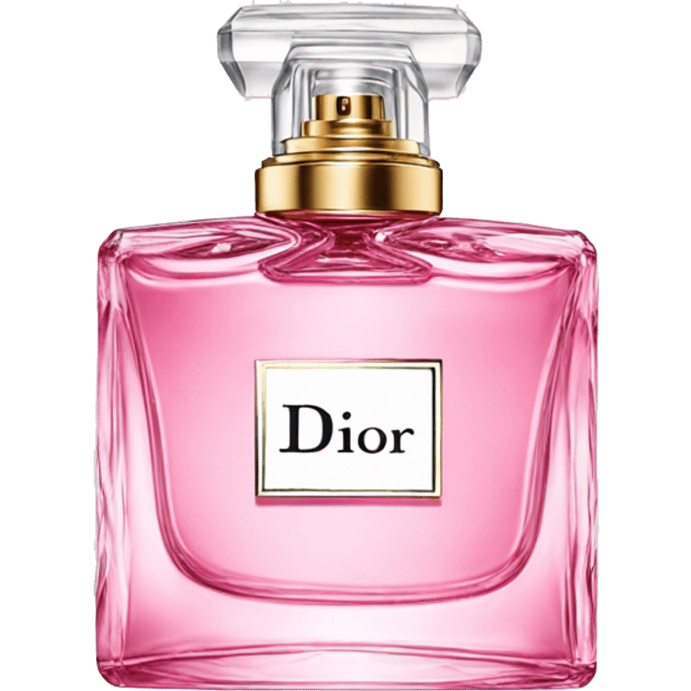 dior perfume pink emoji