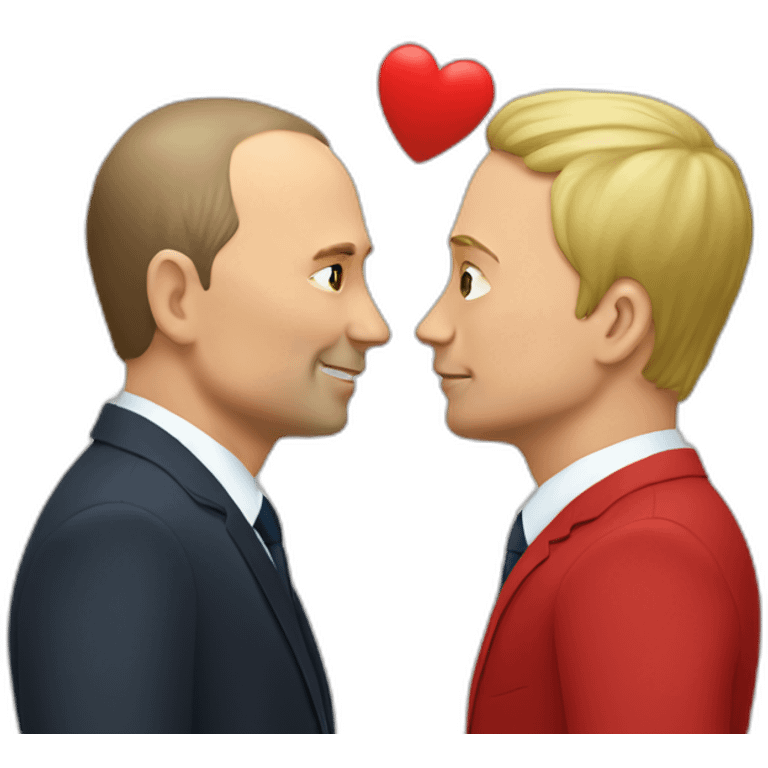 putin-and-Zelenskyy-kissing emoji