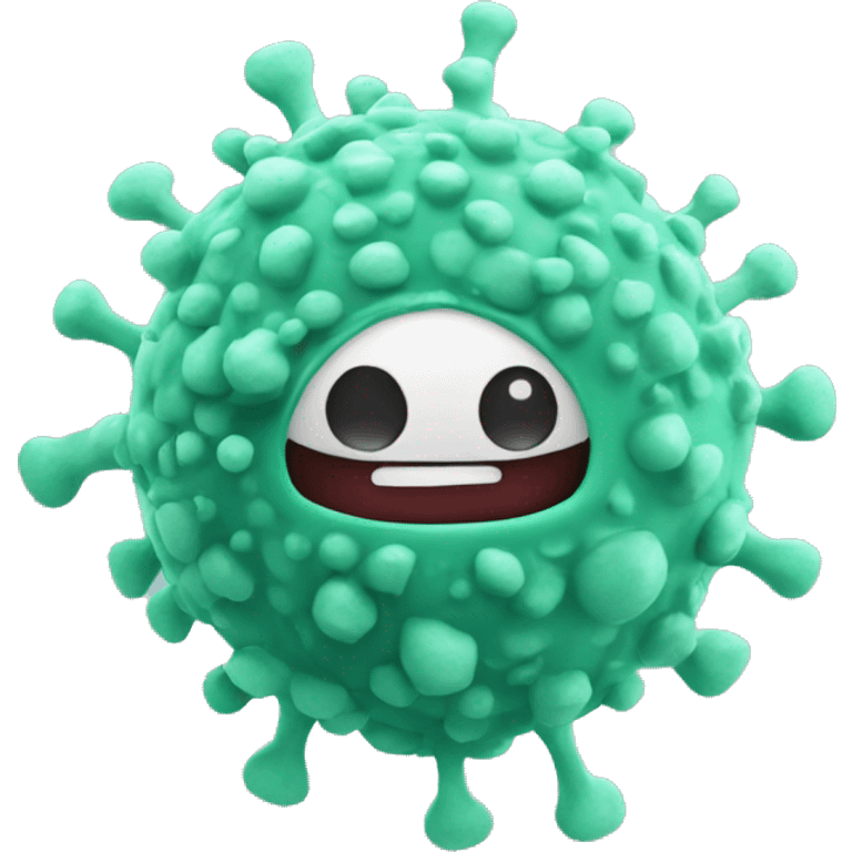 Covid germ emoji