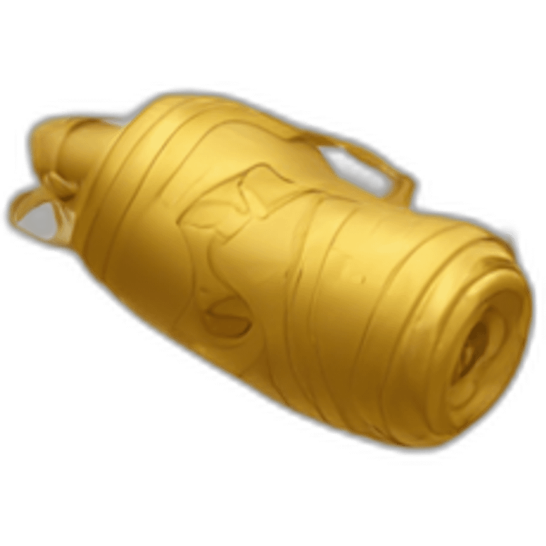 sprayground-golden-backpack emoji