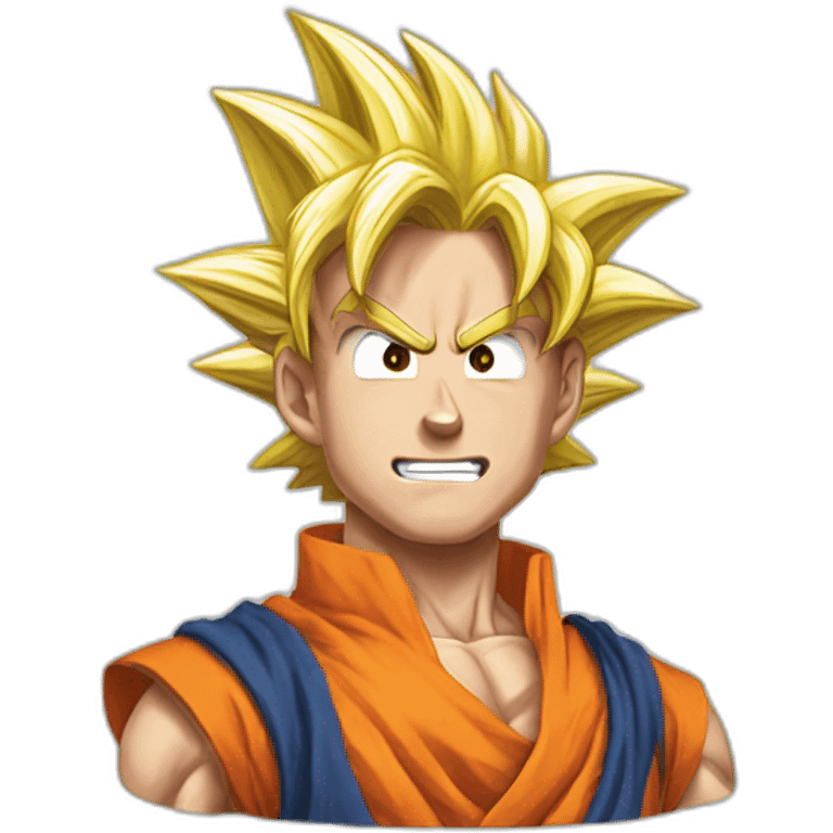 Goku-saiyan-god emoji