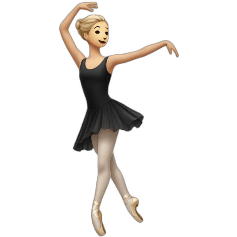 a contemporary french dancer emoji