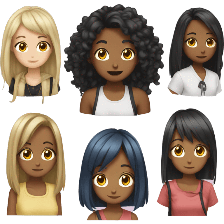 crea un emojis estilo anime emoji