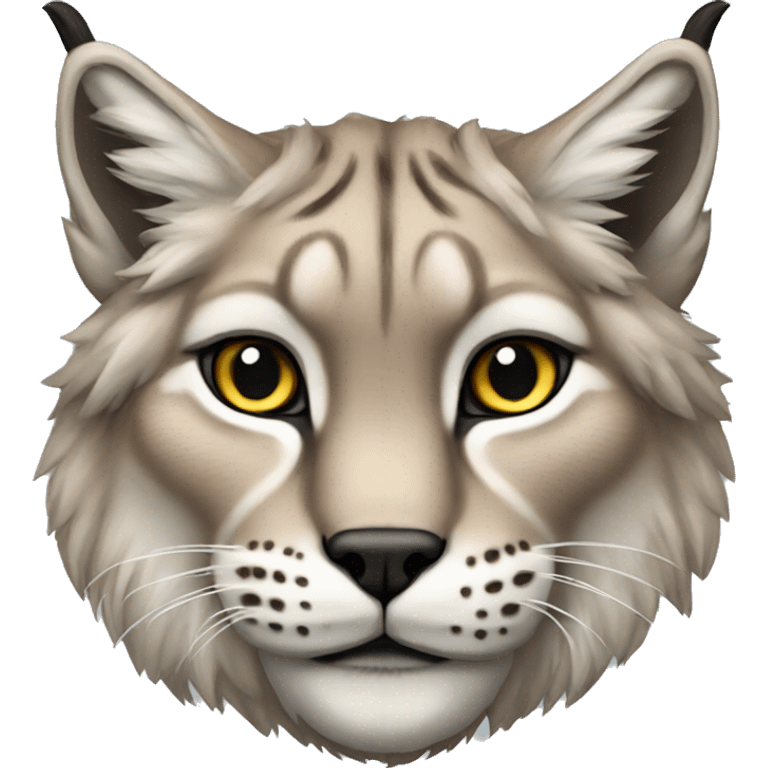 Canadian-lynx full body emoji