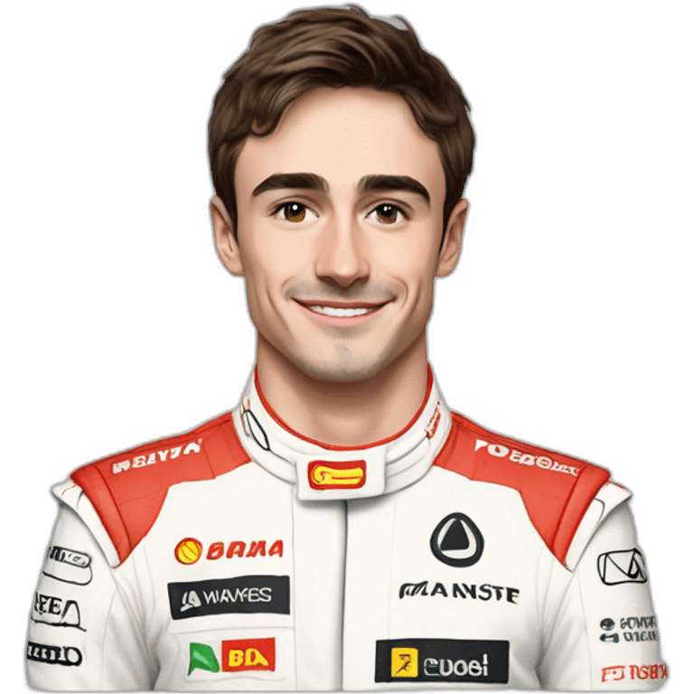 F1 avec Charles leclerc emoji