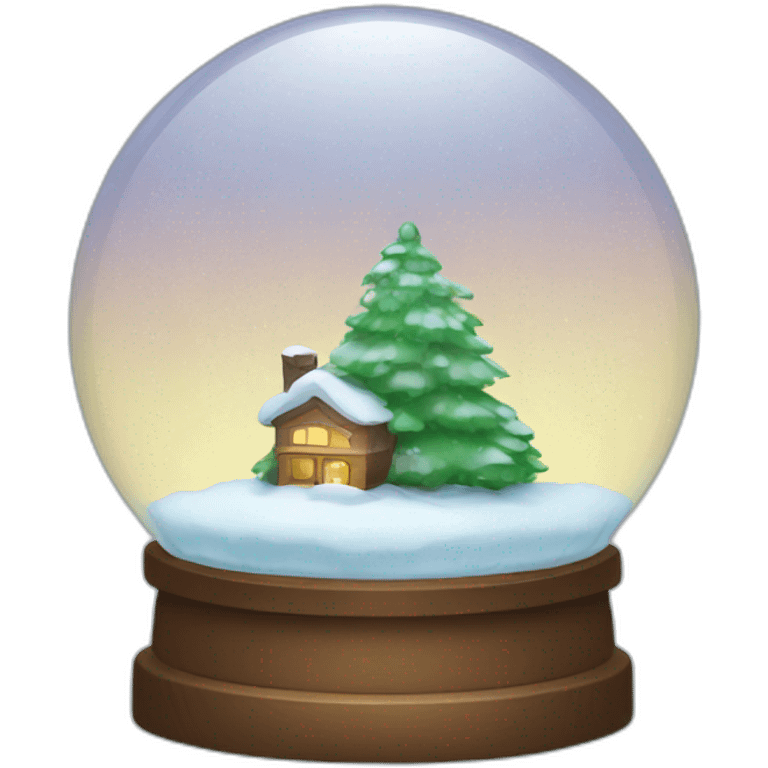 Snow globe emoji