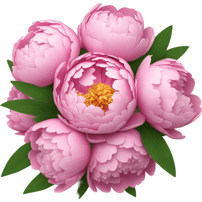 big peony bouquet  emoji