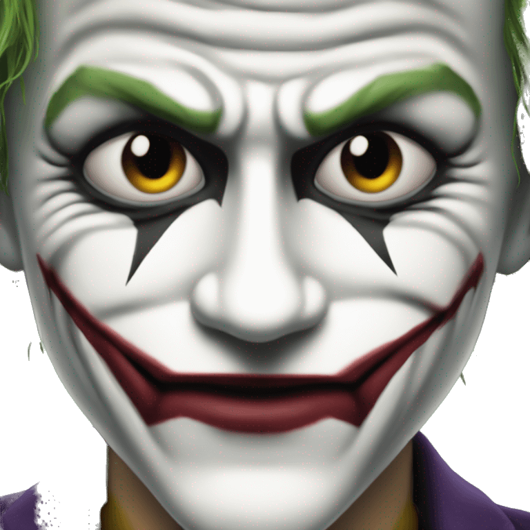 Heath ledger joker emoji